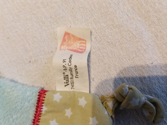 Doudou Sophie la girafe vulli 30 cm - photo numéro 3