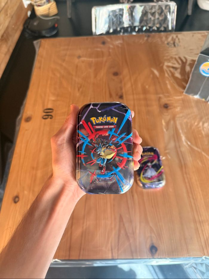 Mini tin Pokémon - Mega-Evolution Lucario