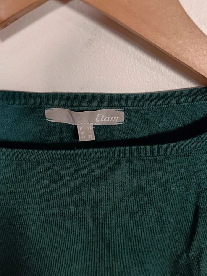 C20 pull vert Etam 34 - photo numéro 3