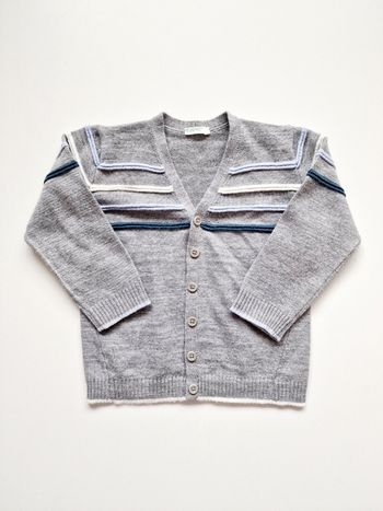 United Colors of Benetton - Gilet boutonné, manches longues (9 mois)