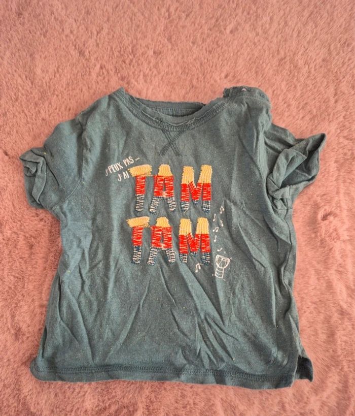 Tee shirt bleu