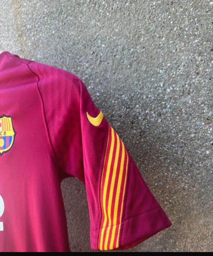 Maillot d'entraînement officiel FC Barcelone (Barça) saison 2019-2020. - photo numéro 14