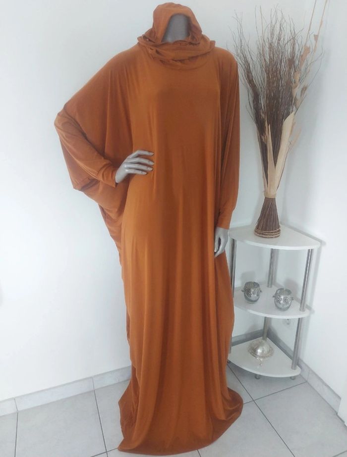 Robe abaya manche chauve-souris Neuve