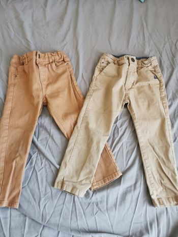 Lot jeans marron 