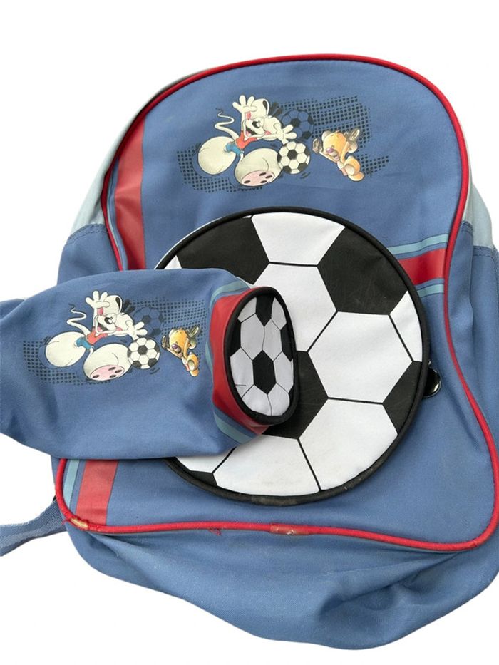 Sac à dos+trousse#diddl#vintage - photo numéro 2