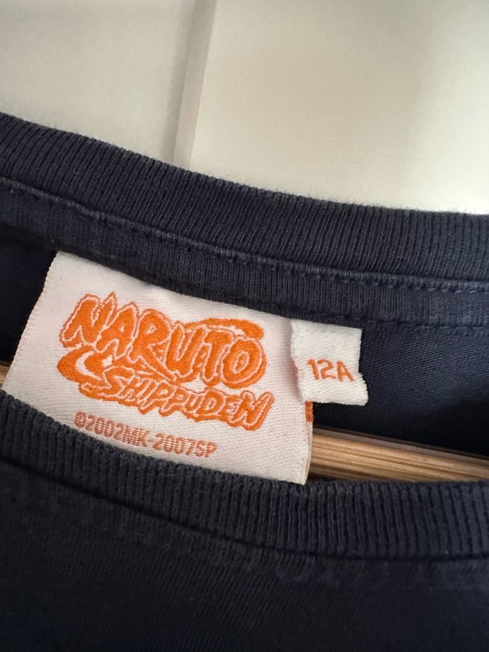 T-shirt manches longues naruto shippuden taille 12 ans très bon état Marine/orange - photo numéro 3