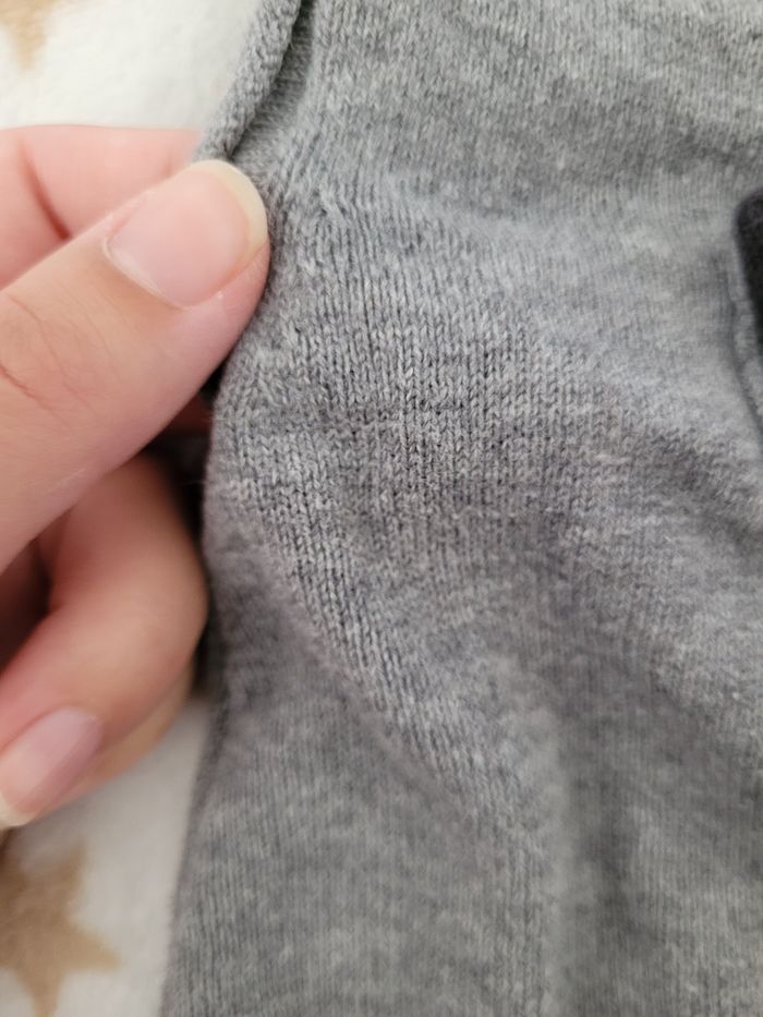 Salopette en maille 1 mois - photo numéro 2