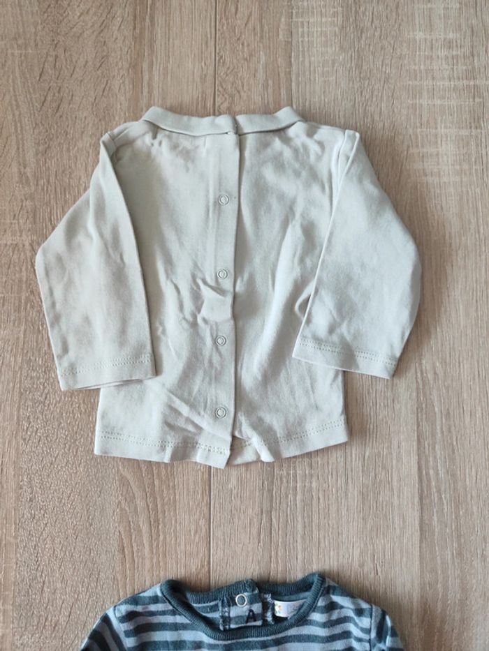 Lot 4 Tee shirt ML Kiabi - photo numéro 4