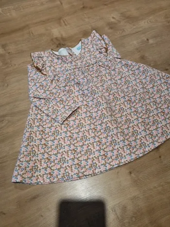 Robe longue manche