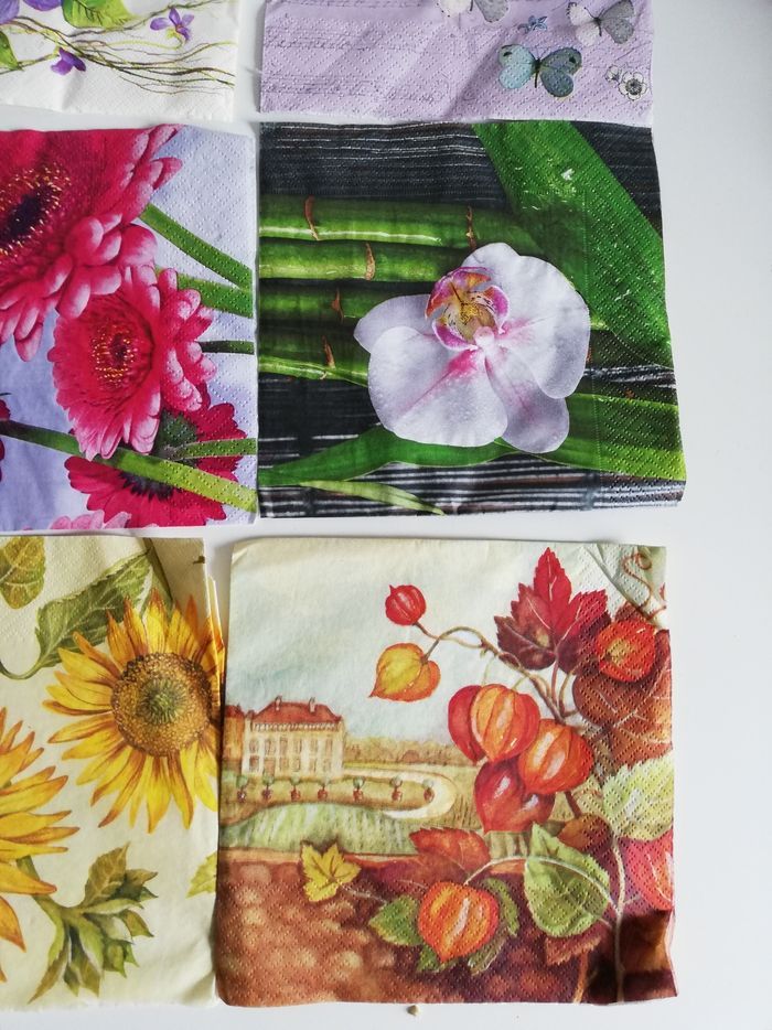 Lot de 10 serviettes en papier pour serviettes loisirs créatifs - photo numéro 5