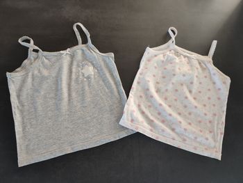 Lot de 2 débardeurs Vertbaudet 5 ans