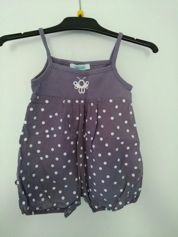 Combinaison été / barboteuse, obaibi, taille 3 mois