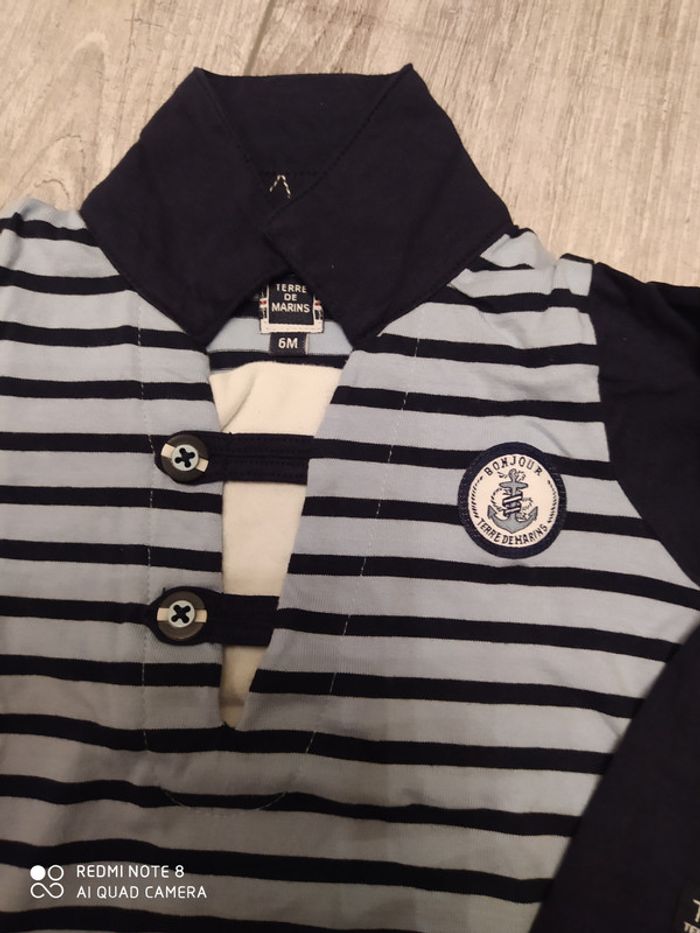 T-shirt terre de marins - photo numéro 2