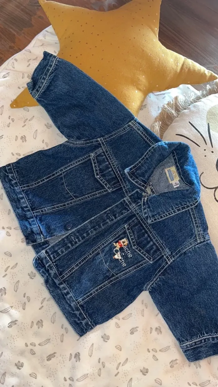 Veste en jeans 6 mois sergent major
