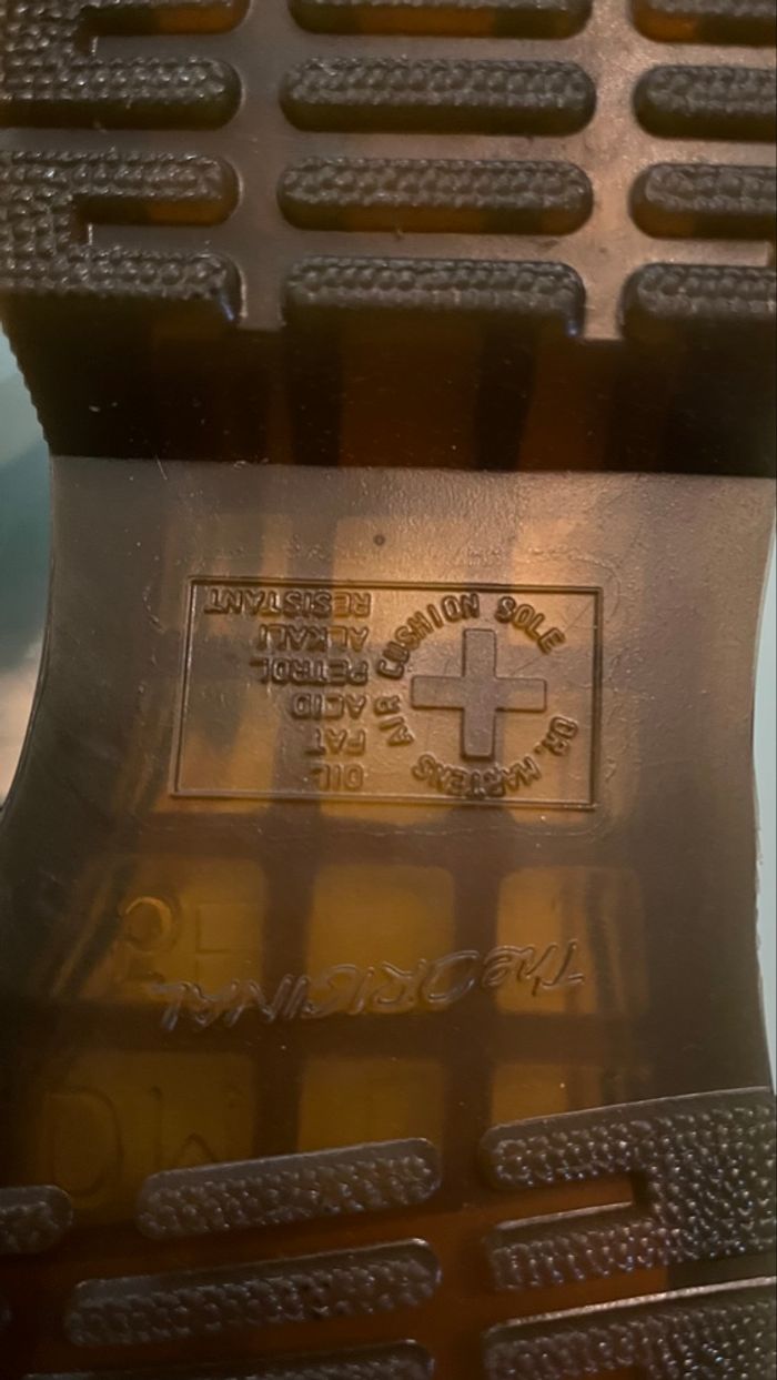 Dr Martens 1461 argenté - photo numéro 4