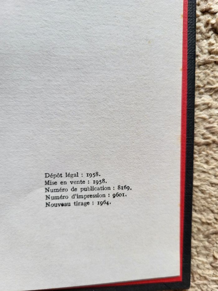 Livre ancien La Rencontre d'Henri Troyat
Tome 5 des Semailles et les Moissons - photo numéro 7