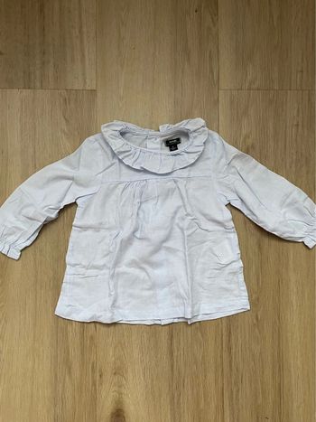 Chemisier Kiabi bleu 12 mois