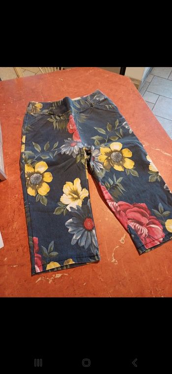 Pantacourt fille taille 14 ans