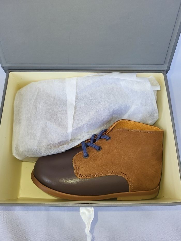 Chaussures derby garçon en cuir Point 21 Made in France 🇨🇵 - photo numéro 3