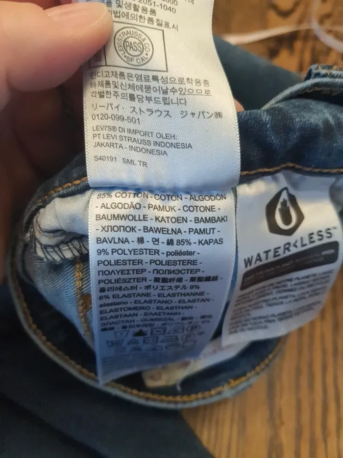 Jeans Levi's femme super skinny w25 fr 34/36 - photo numéro 12