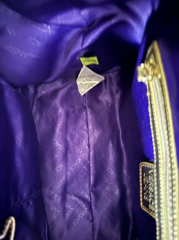 Sac Versace jeans verni modèle docteur