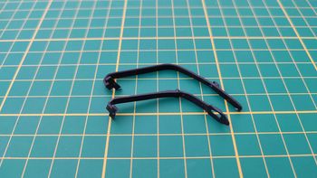 Fermeture capot pièce détachée miniature Mercedes Benz SSK 1928 1/18 burago BBurago #B69