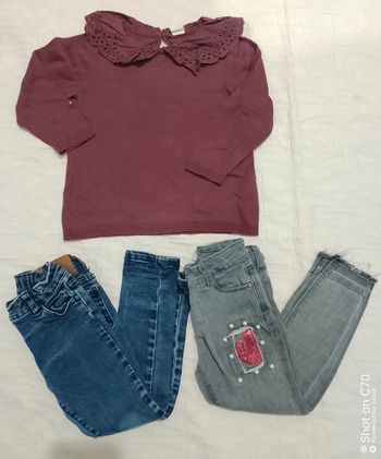 Orchestra Dpam H&M Lot 2 jeans et pull