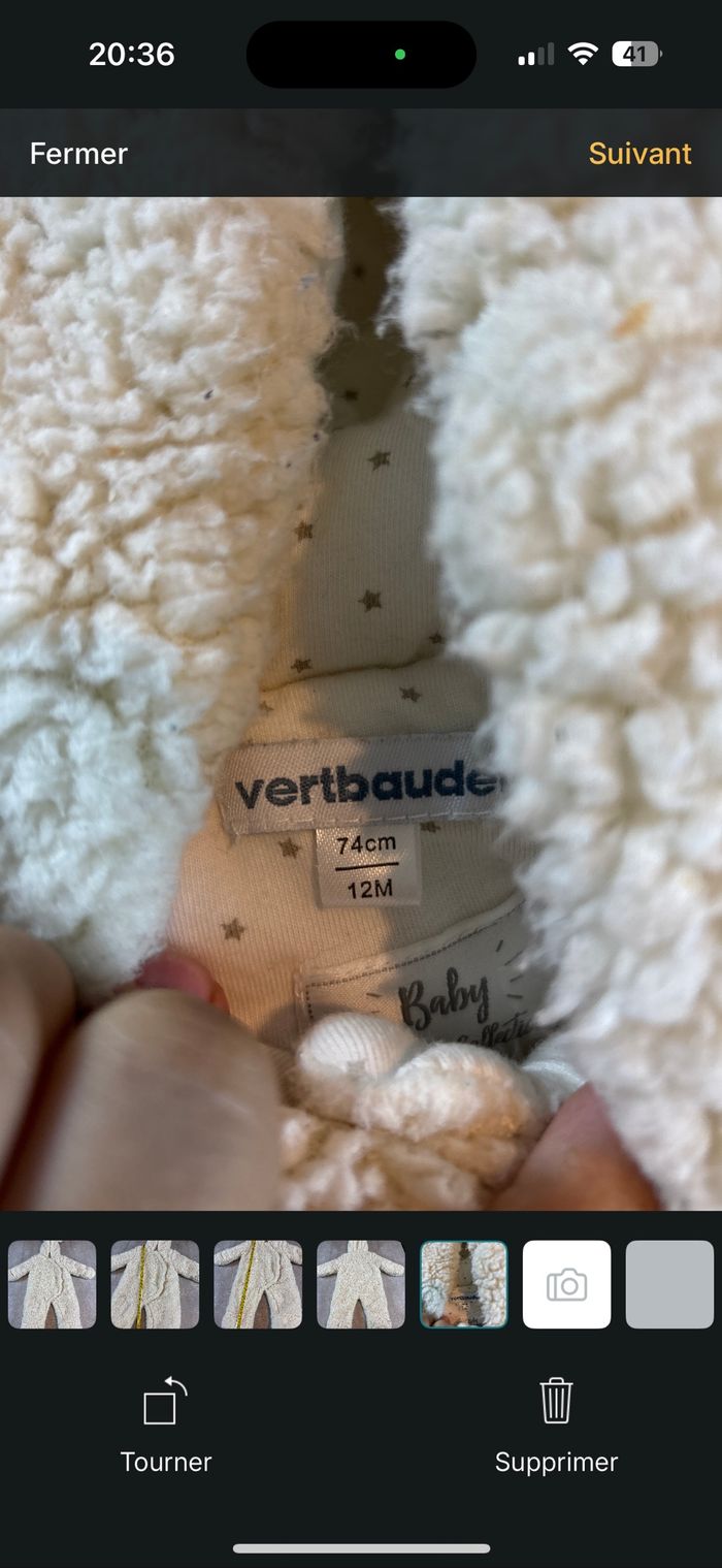 Manteau combinaison 12 mois - photo numéro 5