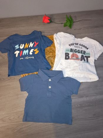Lot de 3 t-shirt garçon 3mois