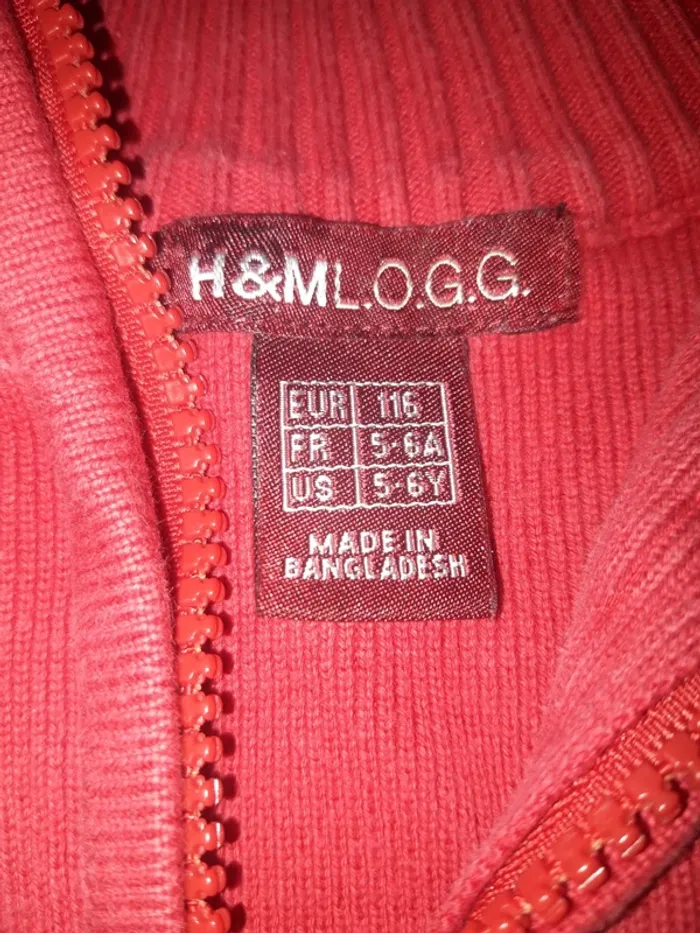 Gilet zippé 116 cm - photo numéro 2