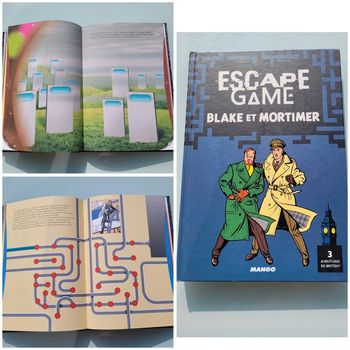 Escape Game Blake et Mortimer, mango éditions