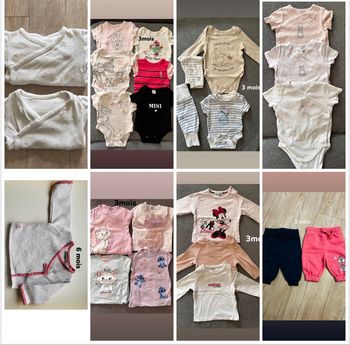 Lot de vêtements 3 mois