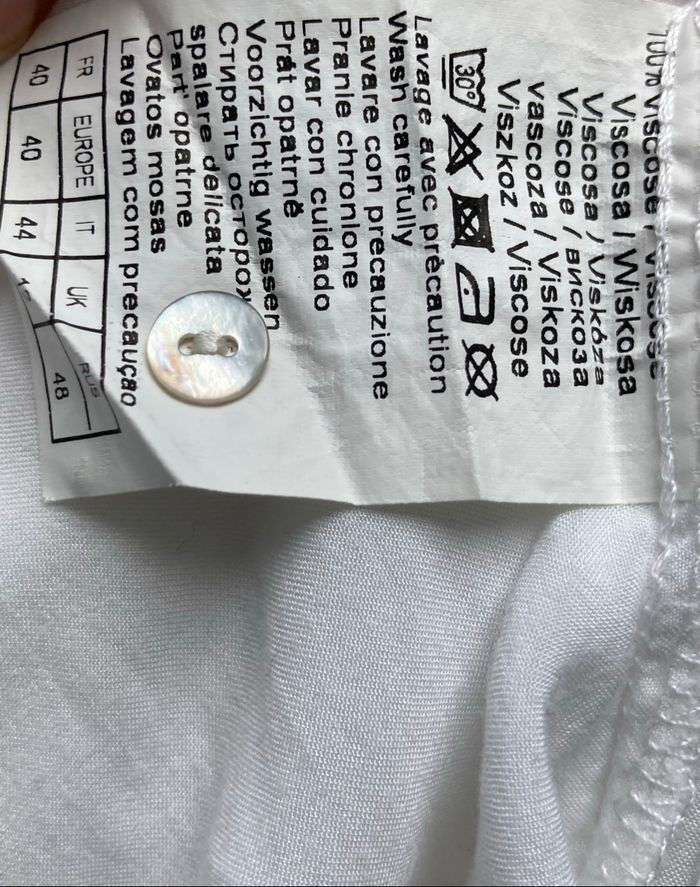 Chemise blanche manche trois-quarts - photo numéro 4