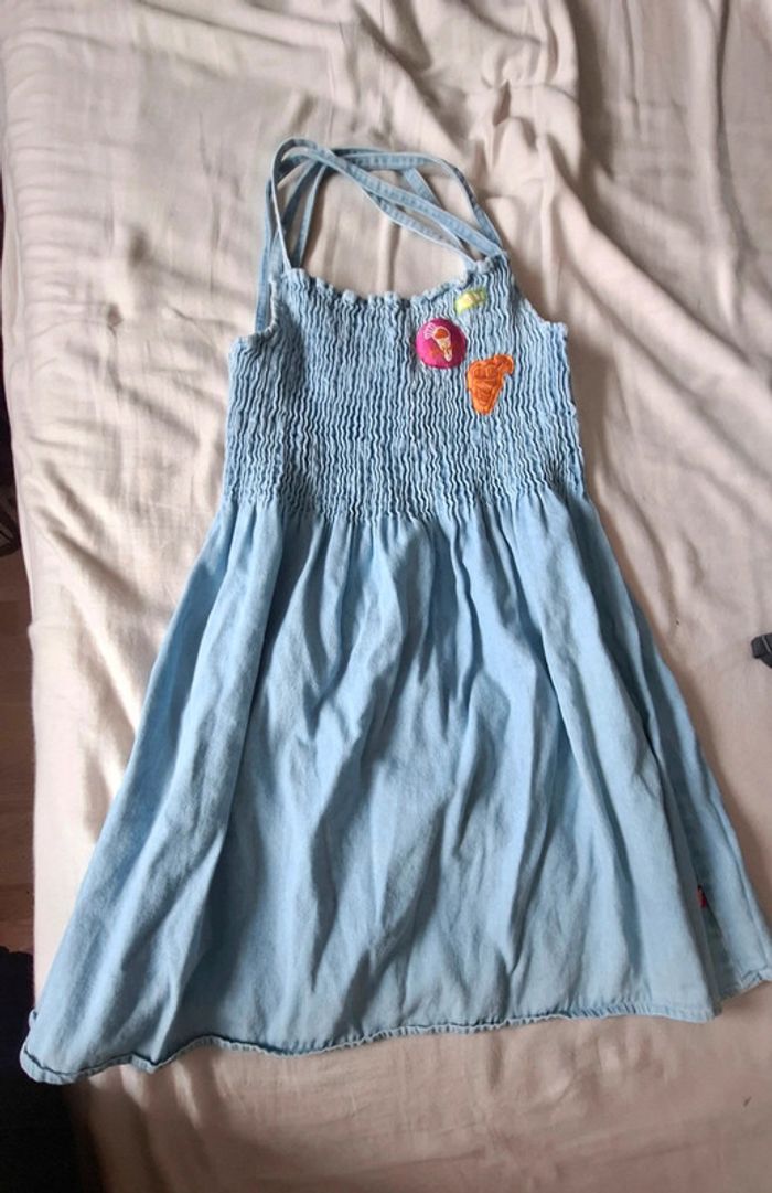 Robe bretelle jean