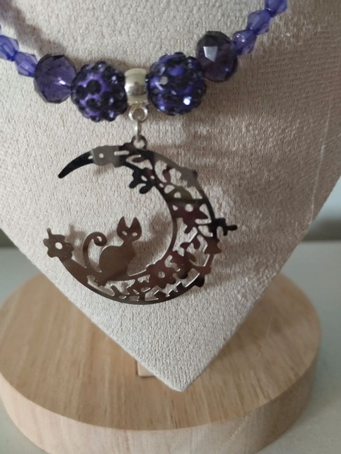 Collier chat - photo numéro 3