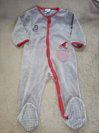 Pyjamas Noël mixte  12 mois
