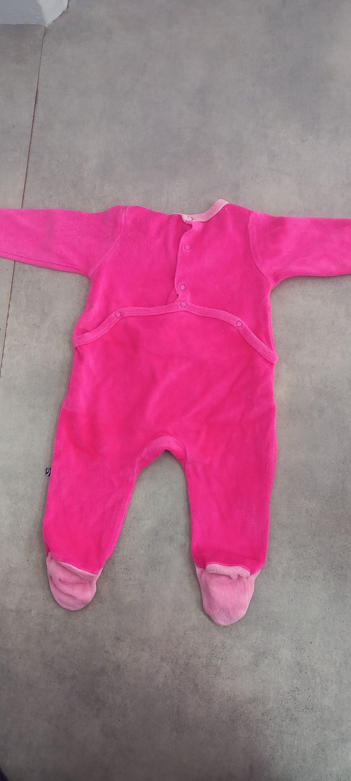 Pyjama manche longue 1 piece sucre dorge 6 mois - photo numéro 4