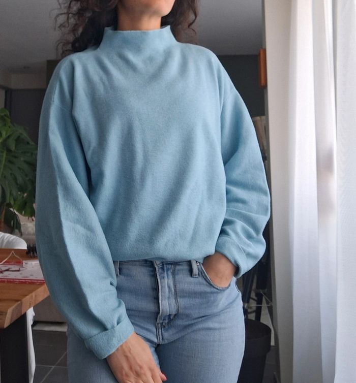 Pull large bleu 💙 - photo numéro 2
