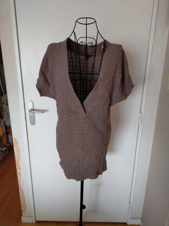 Magnifique pull long bon état peu porté - photo numéro 5