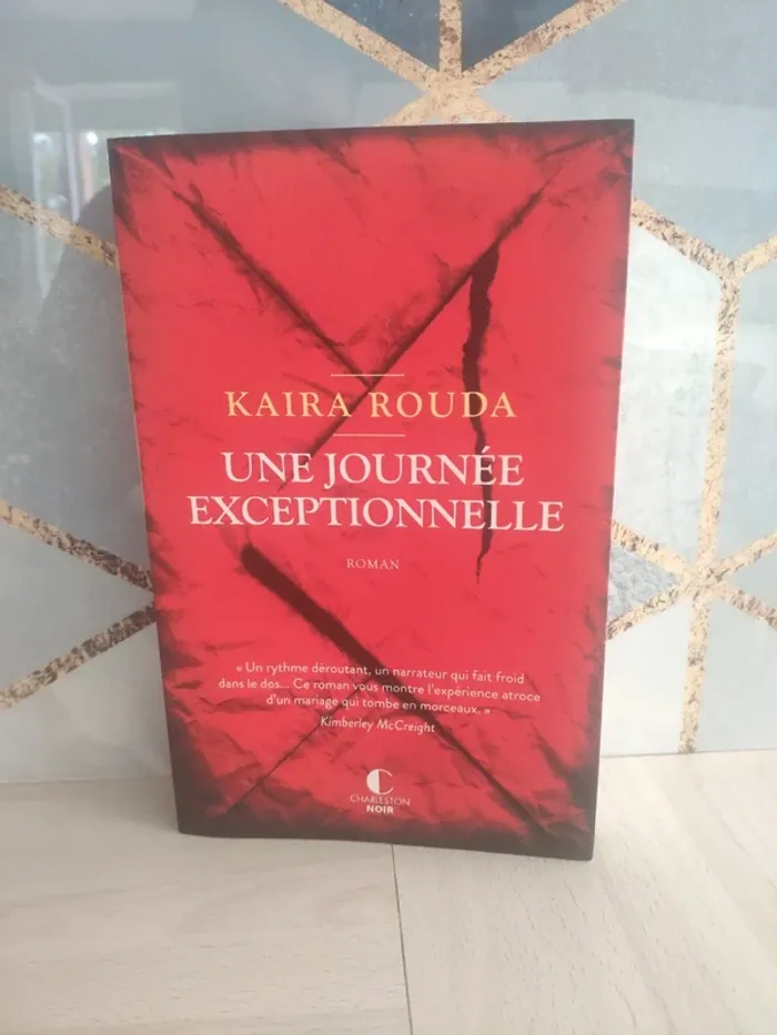 Livre grand format une journée exceptionnelle Rouda Charleston noir