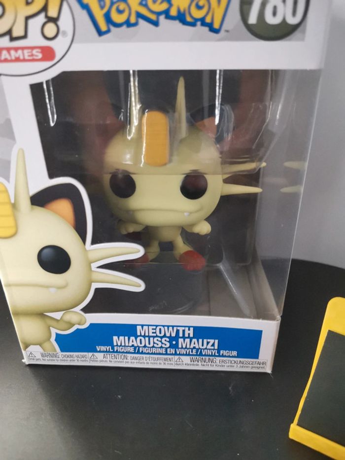 Figurine POP funko pokemon meowth 780 - photo numéro 6