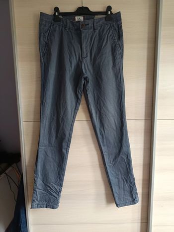 Pantalon homme bleu/gris 40