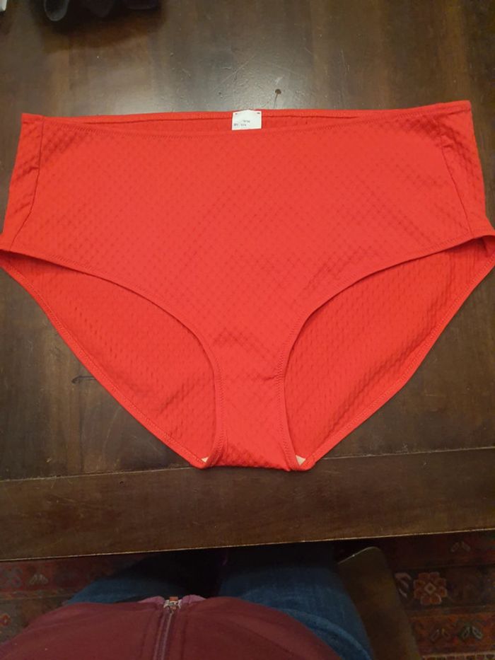 Bas de maillot rouge Ulla Popken fr 56 eu 54