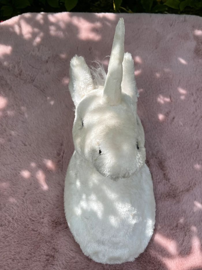 Tête de licorne peluche féérique a crochet au mur - photo numéro 10