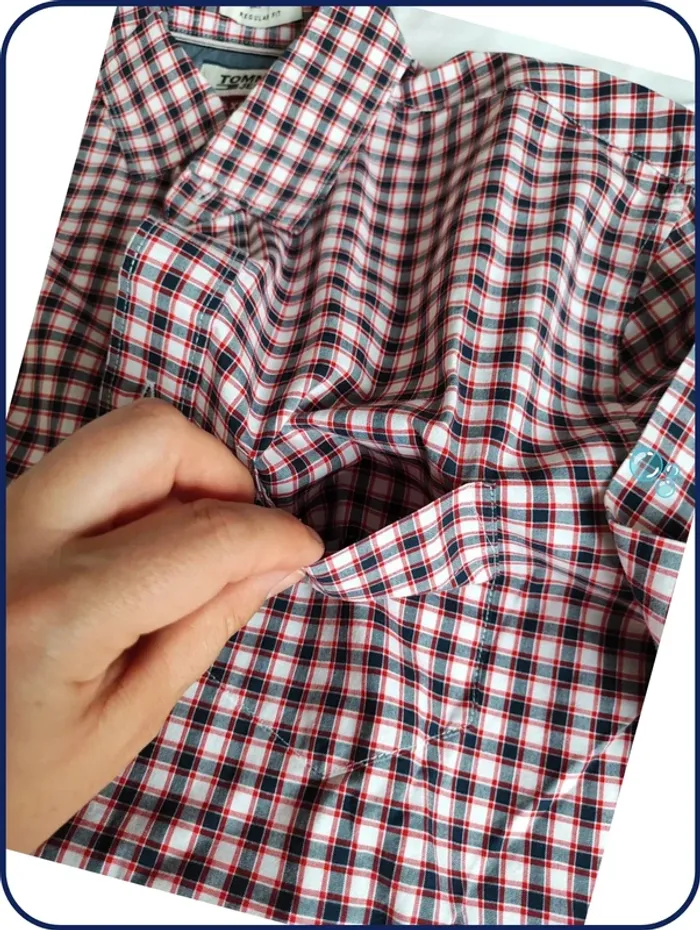 Chemise homme - tommy jeans - Xs- regular fit - photo numéro 6