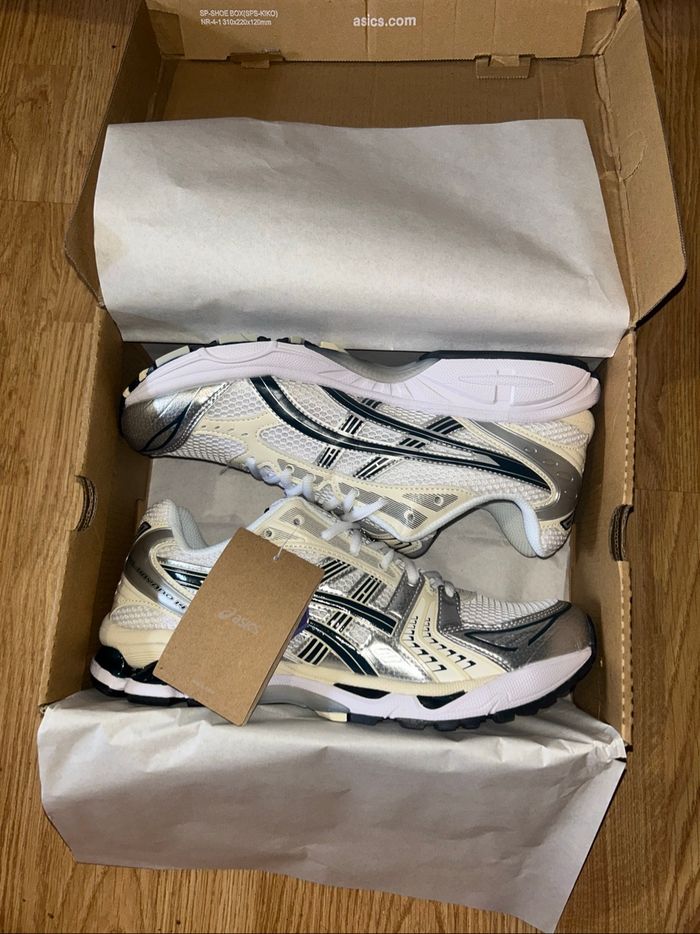 paire asics nyc navy blue neuve - photo numéro 9