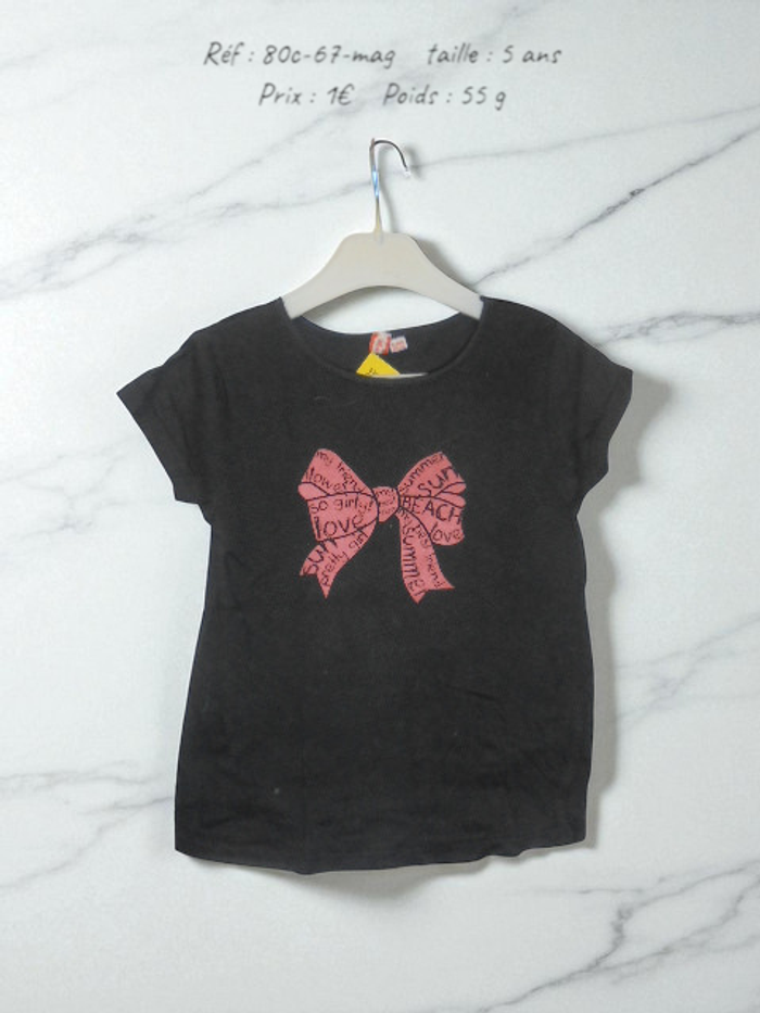 T-shirt 5 ans (80c-67-mag)