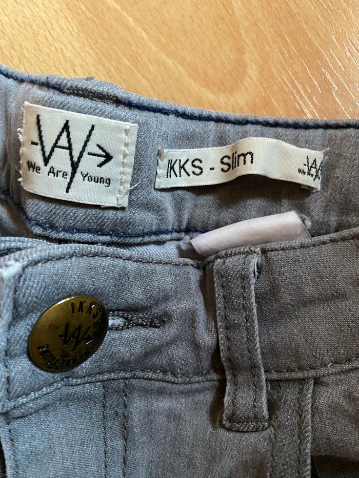 Jean’s gris IKKS - photo numéro 2