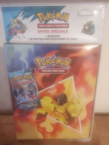 Portfolio pokemon booster aventure ensemble