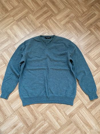 Pull 100% en laine gris Ted Lapidus